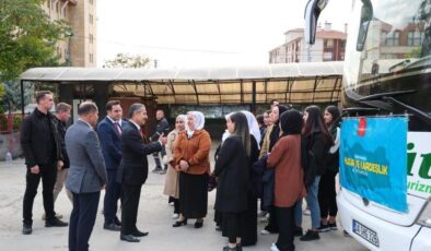 Şırnak’tan 45 kadın, Huzur ve Kardeşlik Buluşmaları için Ankara’ya uğurlandı