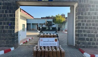 Siverek’te 240 kilo kaçak tütün ele geçirildi