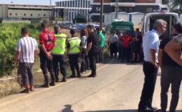Sulama kanalına düşen motosikletin sürücüsü öldü