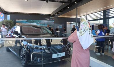 TOGG’un sedan modeli T10F ilk kez Adana’da görücüye çıktı