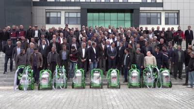 Üreticilere 300 süt sağım makinesi dağıtıldı