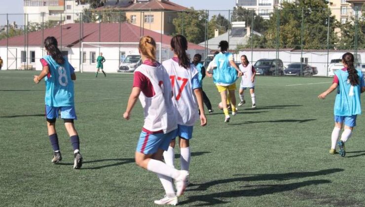 Vanlı kızlar milli takım seçmelerinde ter döktü