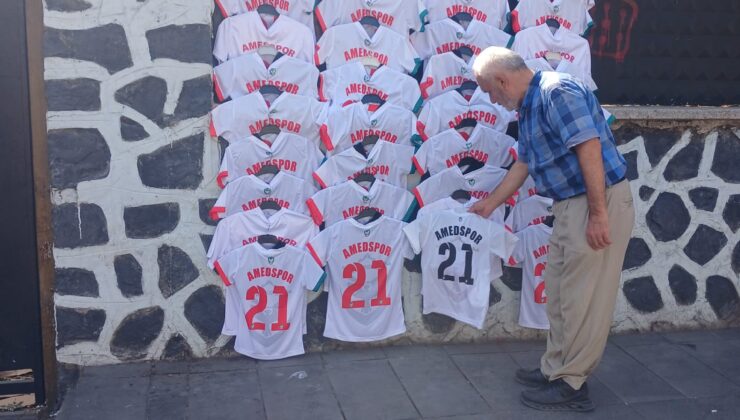 Diyarbakır’ın her köşesi Amedspor Formalarıyla süslendi