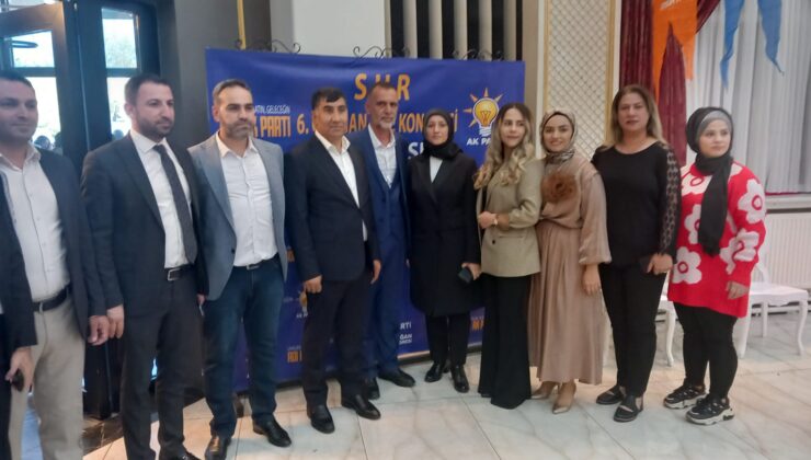 Sur AK Parti’de Davut Yıldız yeniden başkan seçildi