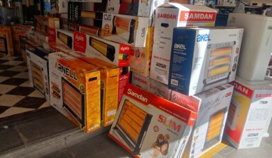 Havalar soğuyunca elektrik  sobaları piyasaya sürüldü