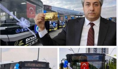 Diyarbakır’da toplu taşıma ücretsiz değildir