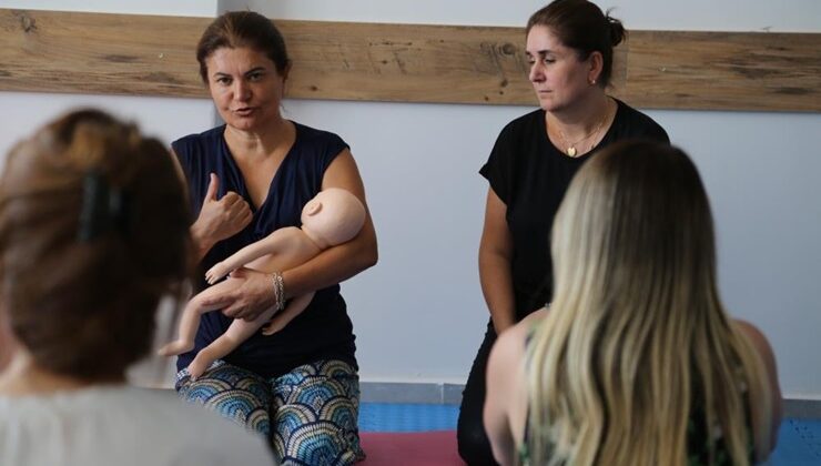 Anne adayları  için ‘Gebe sınıfı’ açıldı