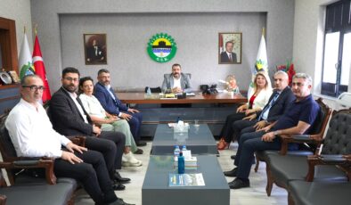 GGC’den Organize Sanayi Bölgesi Başkanı Mustafa Fidan’a ziyaret