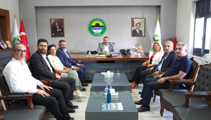 GGC’den Organize Sanayi Bölgesi Başkanı Mustafa Fidan’a ziyaret