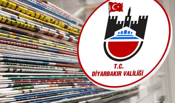 Diyarbakır Valiliği resmi ilan genelgesi yayımladı