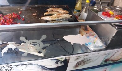 Havalar soğudu balık ekmek tezgahları kuruldu