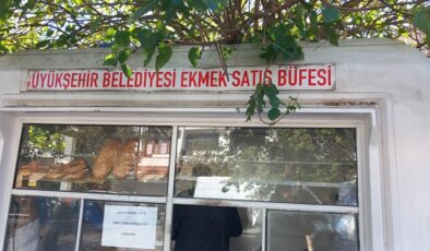 Ekmek satış büfeleri aralıksız faaliyette