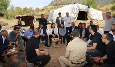 Eş Başkanlar Hazro’da halkla buluştu