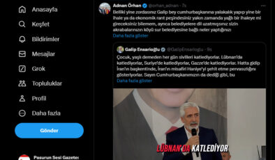AK Partili Ensarioğlu’nun Tweetine Sur Belediye Başkanı’ndan yanıt