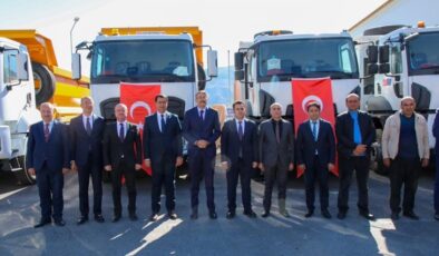 Hakkari’de temizlikte kullanılacak 37 araç alındı