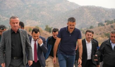 Hakkari Valisi Çelik, Irak sınırında
