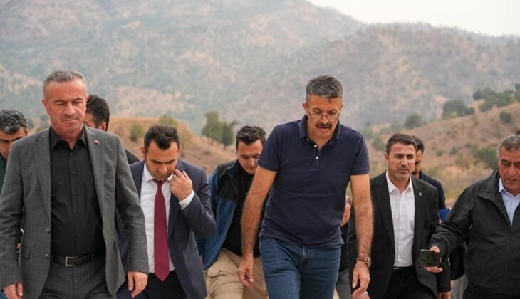 Hakkari Valisi Çelik, Irak sınırında