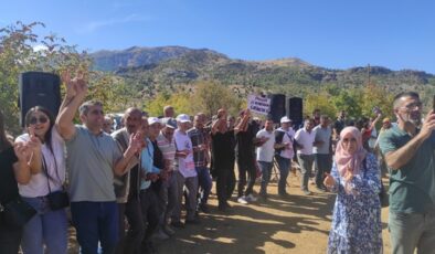 Kulp Köylüleri havzasına sahip çıkıyor