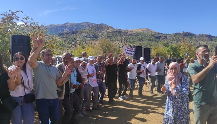 Kulp Köylüleri havzasına sahip çıkıyor