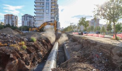 Kayapınar’da içme suyu deplase çalışması tamamlandı