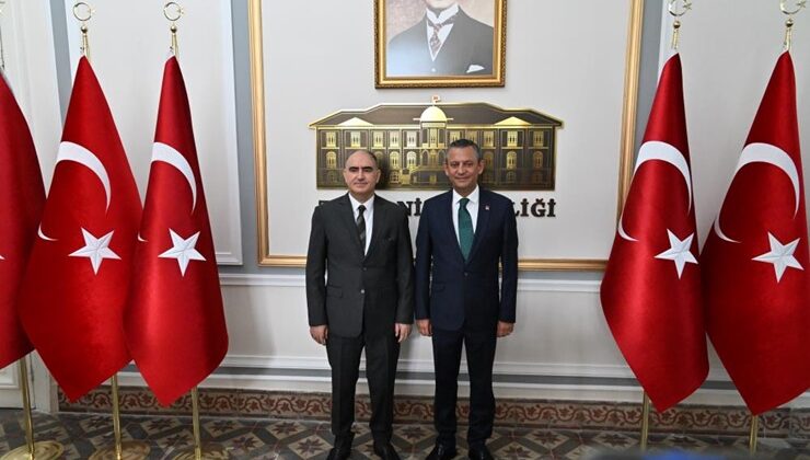 CHP Genel Başkanı Özel’den Vali Özkan’a ‘hayırlı olsun’ ziyareti