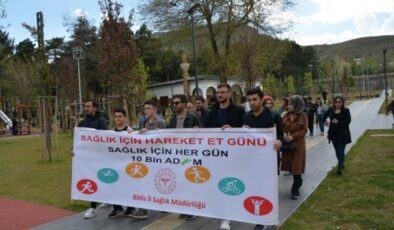 Tatvan’da Dünya Yürüyüş Günü etkinliği düzenlendi