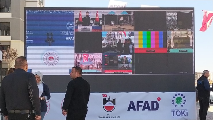 Diyarbakır’da Toki 641 konutun anahtar teslimi bugün