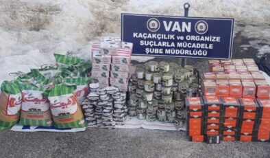 Van’da kaçakçılık operasyonu