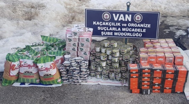 Van’da kaçakçılık operasyonu