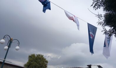Yağmur yüklü bulutlar gökyüzünü kapladı