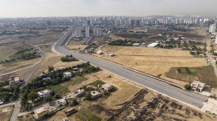Diyarbakır’da yeni imar yolu için çalışmalar sürüyor