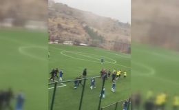Amatör Ligi maçında çıkan kavgada bir futbolcu yaralandı
