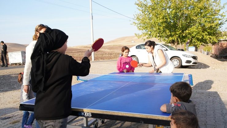 Çocuklar Zorova Mahallesi’nde ‘Sokakta Spor’ ile buluştu