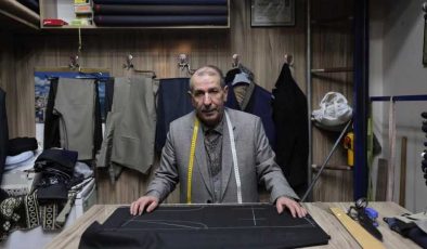 54 yıldır terzilik yapan usta, 7 çocuğunu üniversiteye gönderdi