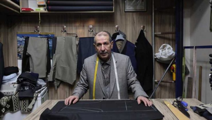 54 yıldır terzilik yapan usta, 7 çocuğunu üniversiteye gönderdi