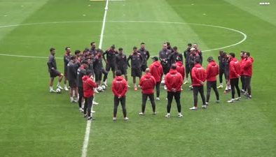 A Milli Futbol Takımı, Karadağ maçının hazırlıklarını tamamladı