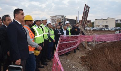 Batman’da “Çivi Çakma ve Beton Dökme Töreni” yapıldı