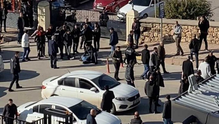 Elazığ Adliyesi önünde kavga: 3 kişi yaralandı