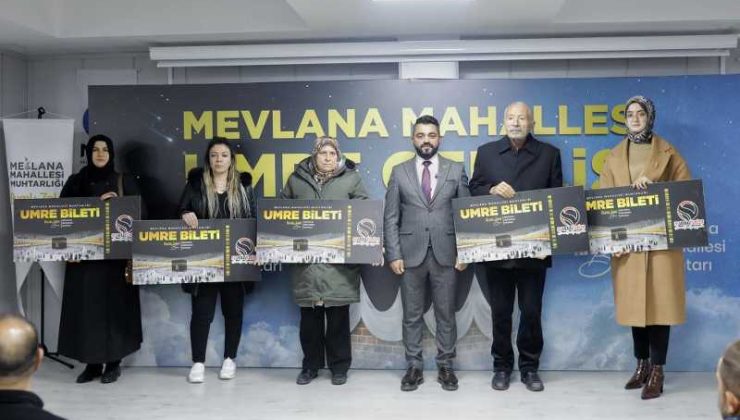 Muhtar vaadini tuttu: Kura ile 5 kişiyi umreye gönderiyor