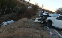 Adıyaman’da otomobil ve kamyonet çarpıştı: 11 yaralı