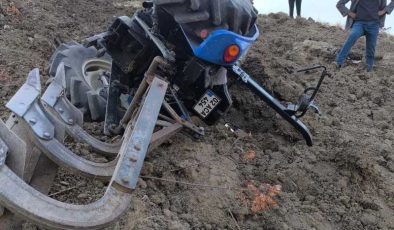 Adıyaman’da traktör devrildi: 1 yaralı