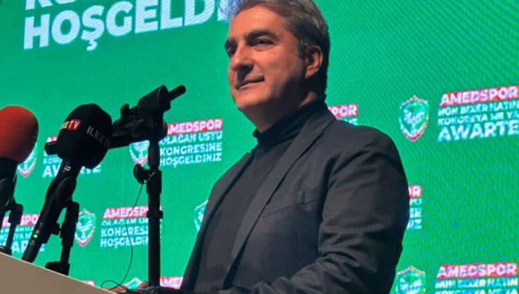 Amedspor’da yeni dönem: Burç Baysal Başkan seçildi