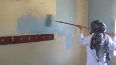 Beyza öğretmen köyde ana sınıfını baştan yarattı