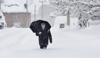 Bingöl’de kar yağışı köy yollarını kapattı