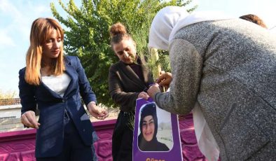 Bismil’de katledilen kadınlar için anlamlı fidan dikimi
