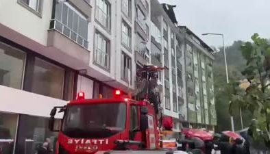 Rize’de toprak kayması sonucu 1 kişi öldü, 4 kişi yaralandı