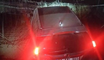 Cip inşaat halindeki menfeze düştü: 1 yaralı