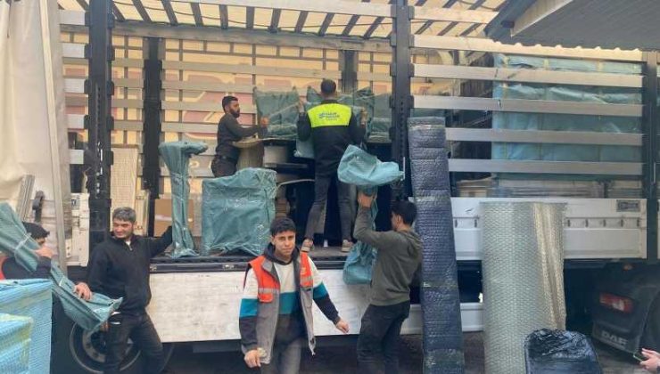 Depremzede esnafa Almanya’dan milyonluk destek