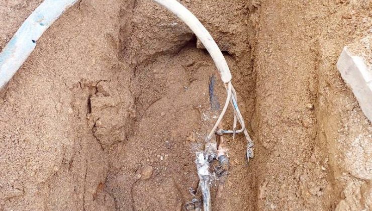 Dicle Elektrik, yer altındaki kaçak bağlantılara müdahale etti: Ekonomiye zararı 1.2 milyar TL’yi buldu