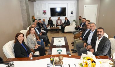 Eş Başkanlardan Bismil ilçesine ziyaret